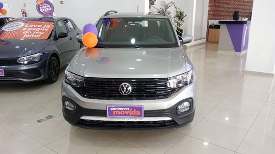 VOLKSWAGEN T-CROSS 1.0 200 TSI TOTAL FLEX COMFORTLINE AUTOMÁTICO